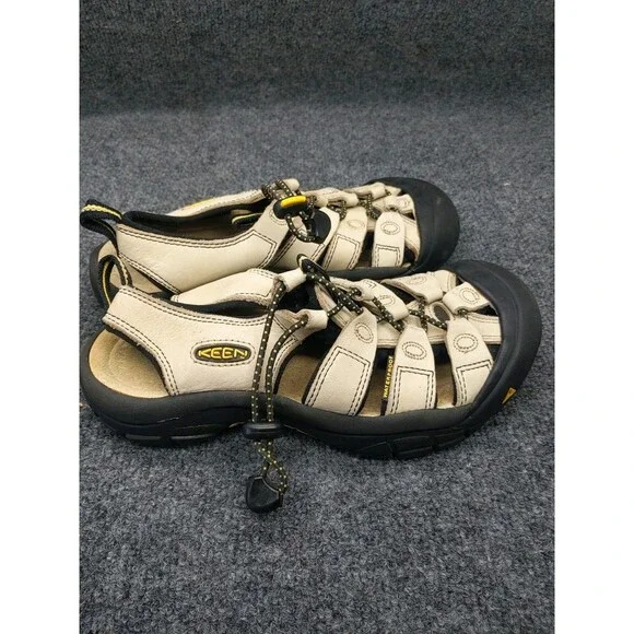 Keen Sandals Size 6 Washable Comfort Hiking Shoes Waterproof Tan/ Black - Picture 7 of 16